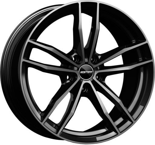 GMP SWAN Zwart donker gepolijst 20 inch velg