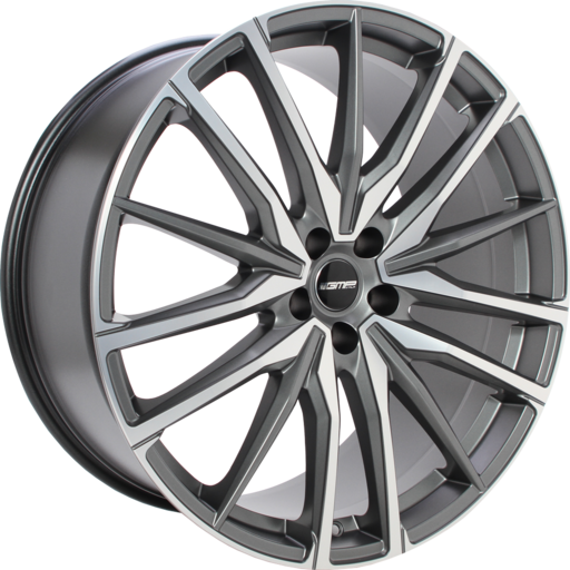 GMP SPARTA Mat antraciet gepolijst 22 inch velg