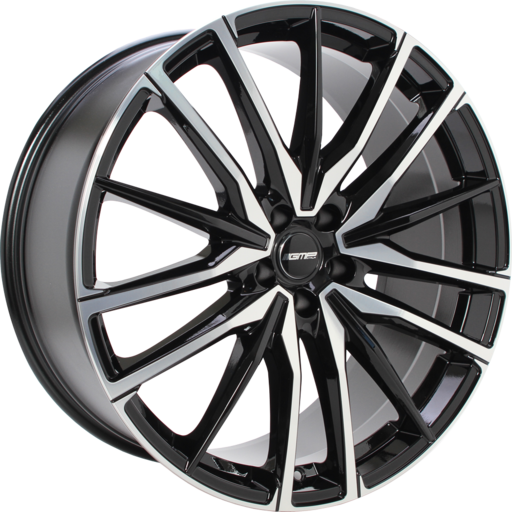 GMP SPARTA Zwart gepolijst 22 inch velg
