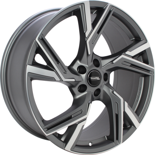 Arcasting ENEA Mat antraciet gepolijst 20 inch velg
