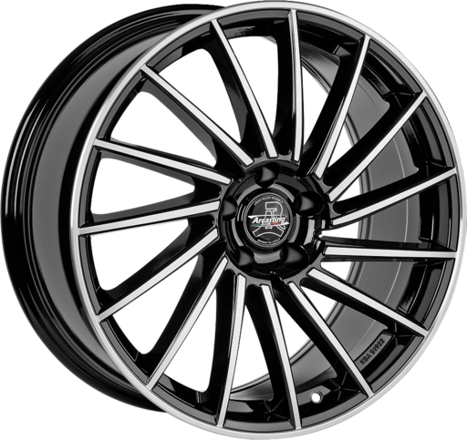 Arcasting GOTICA Zwart gepolijst 18 inch velg