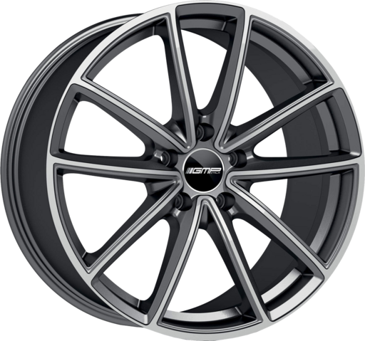 GMP TITAN Antraciet gepolijst 20 inch velg