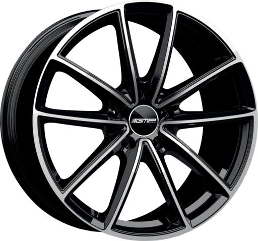 GMP TITAN Zwart gepolijst 20 inch velg