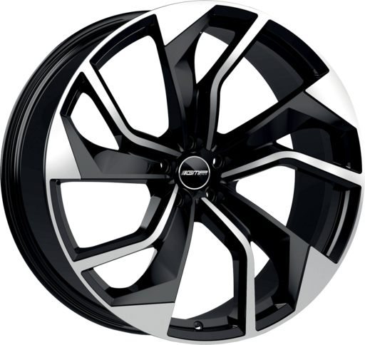 GMP REBEL Zwart gepolijst 22 inch velg