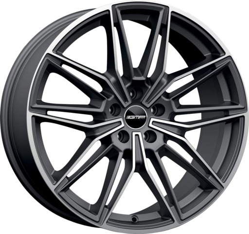 GMP SPECTER Mat antraciet gepolijst 20 inch velg
