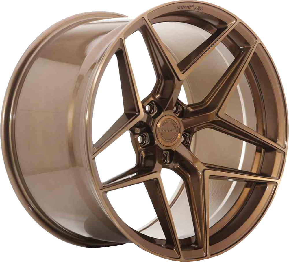 Concaver CVR2 Brons met brons geborstelde voorkant 19 inch velg