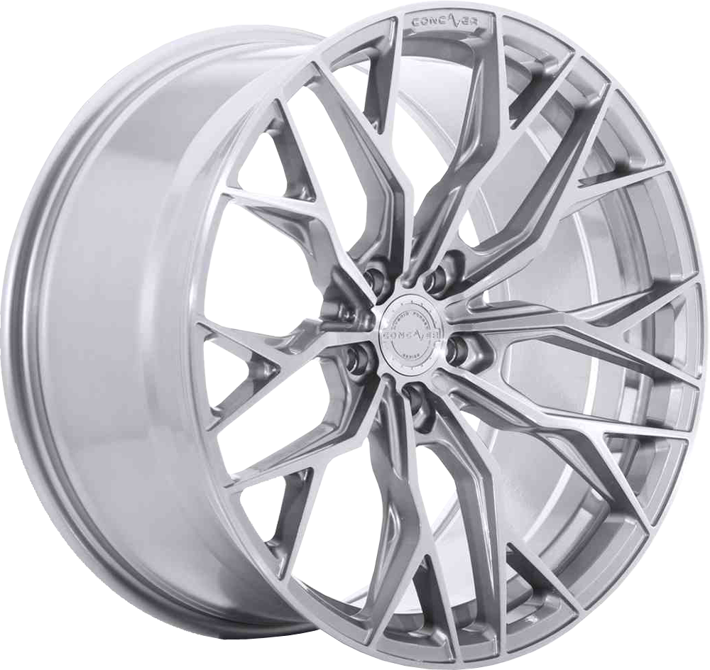Concaver CVR1 Titanium met geborstelde voorkant 20 inch velg