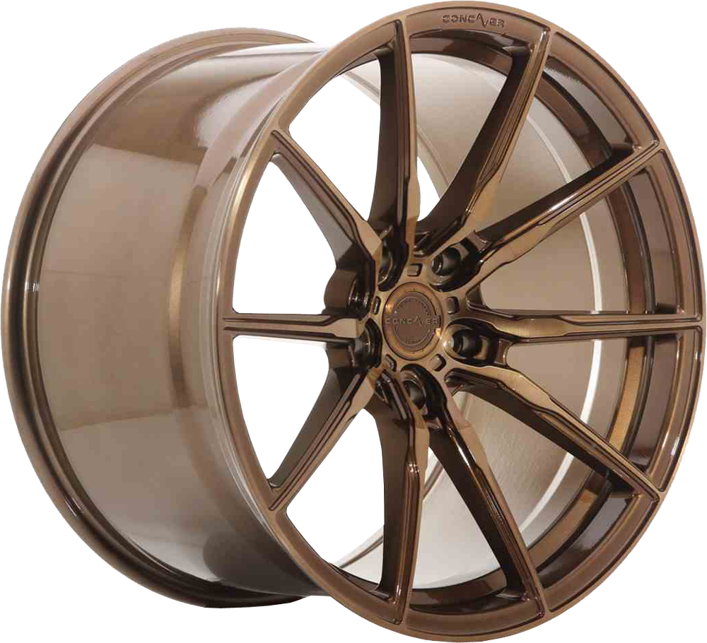 Concaver CVR4 Brons met brons geborstelde voorkant 19 inch velg